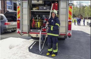 Keväällä 2019 Keijo Eronen pääsi seuraamaan työtä Ilomantsin palolaitokselle.