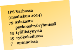 Keltainen muistilappu, jossa on tekstiä.