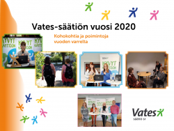 Vates-säätiön vuosikertomus ilmestyi toukokuussa 2021. Sen voi lukea sähköisesti selaimella tai pdf-tiedostona. 